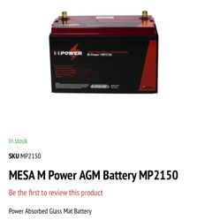 Car Audio Battery 