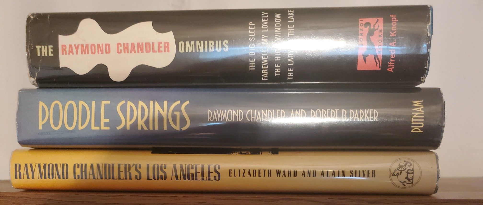 3 Raymond Chandler Books