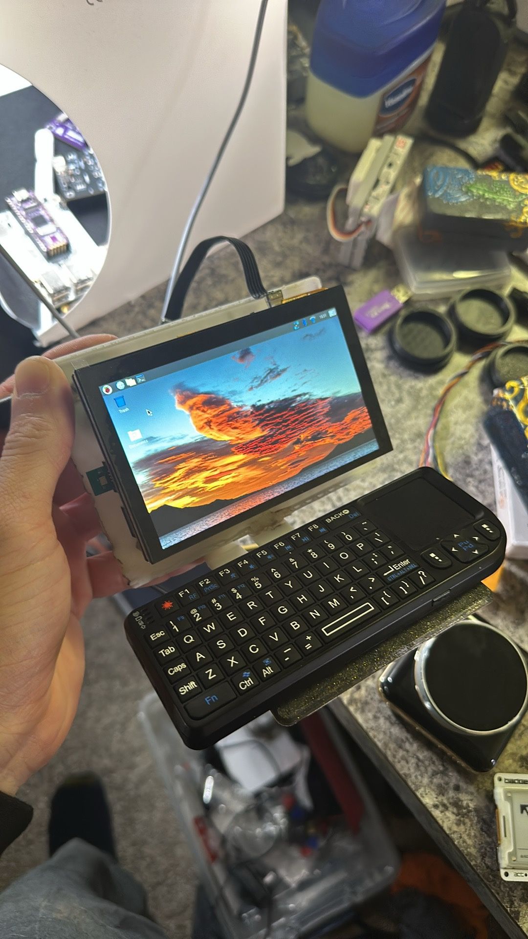 Raspberry Pi CM4 Cyberdeck