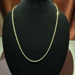 10k Gold Rope Chain