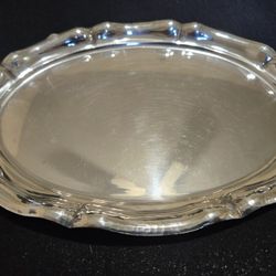 Vintage Silver Platter. 800