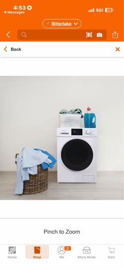 Washer dryer 2 in 1