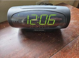 Sony Dream Machine Dual Alarm FM AM Clock Radio ICF-C490 Black