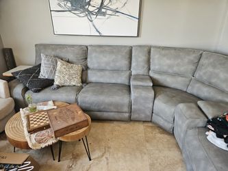 Gray Sectional Couch