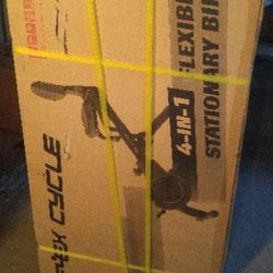 Flex Cycle 4 -in-1 Stationary Bike -New