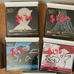 Pokemon center elite trainer boxes