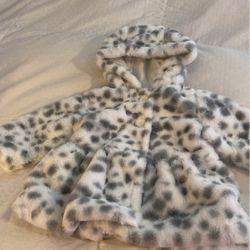 Infant Girls Fur Coat 