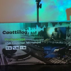 Caattiilaa Professional  USB Condenser Mic