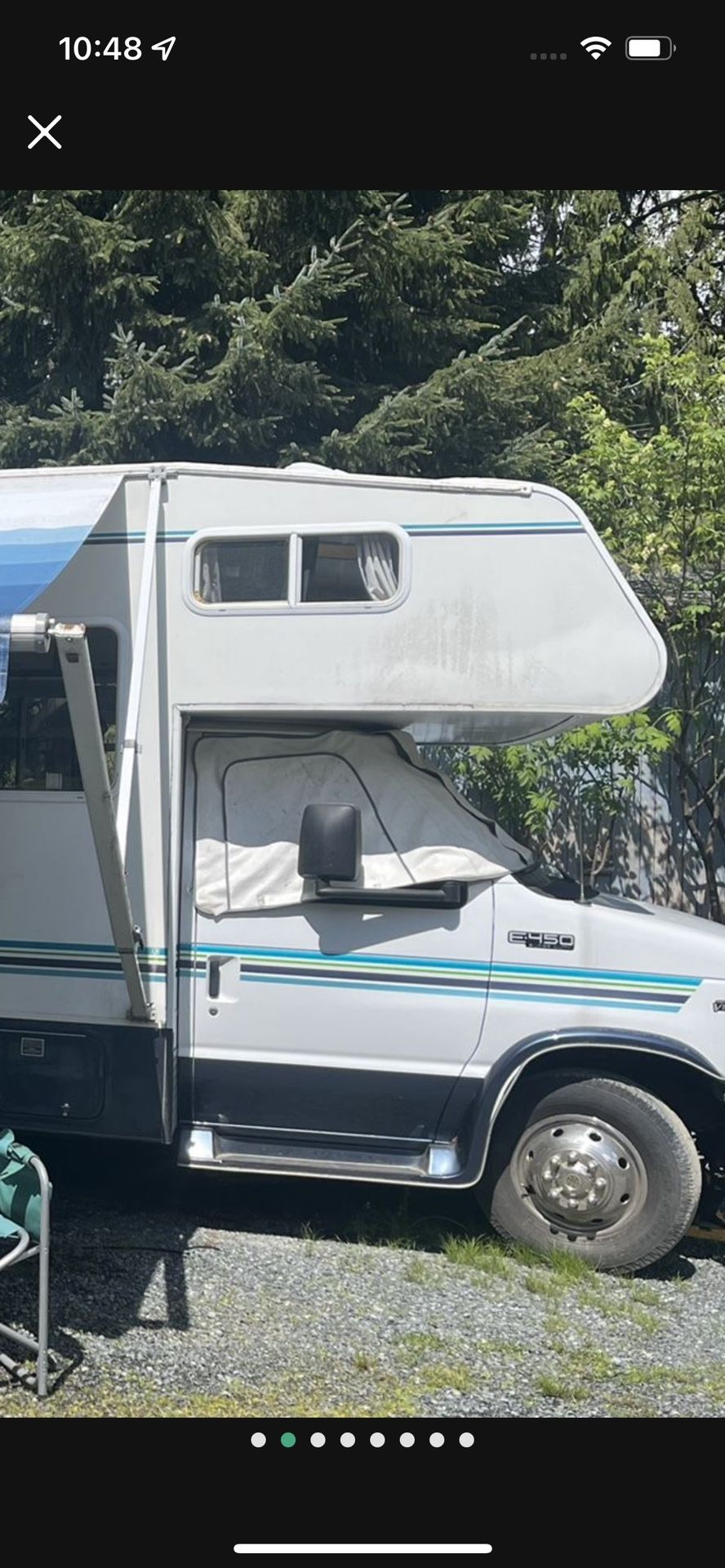 Windshield Cover For Ford Class C Motorhomes 