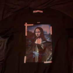 Off White Monalisa Shirt Black-L