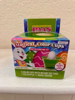 PAAS Magical Color Cups Egg Decorating Kit