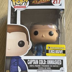Funko Pop! TV The Flash Captain Cold Unmasked Exclusive 217
