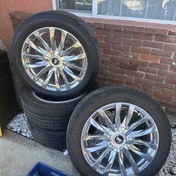 Cadillac Escalade Rims W Tires