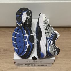 Saucony ProGrid Omni 9 Unisex Sneakers (Size 10.5) Silver/Blue