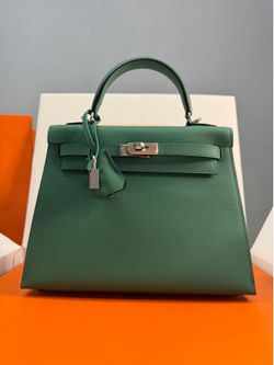 Hermes Kelly 25 sellier vert vertigo