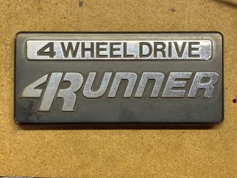 80’s Toyota 4Runner rear badge
