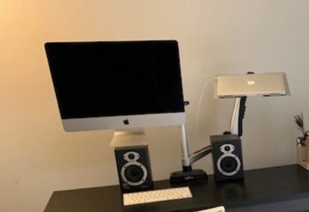 Vari desk MONITOR ARM & LAPTOP CRADLE