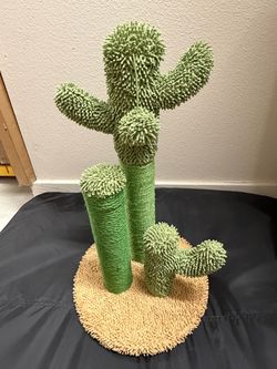 Cactus Cat Scratching Post Tree