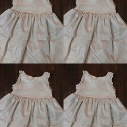 $5.00 Tddler Small Size Gold Dress TAHARI