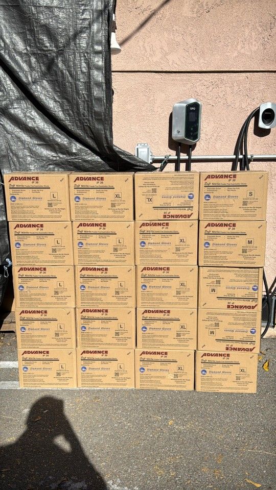 Black Color Nitrile Gloves 4mil