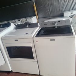MAYTAG Washer And Dryer Everything Works Great 60 Days Warranty 