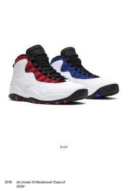 Jordan Retro 10 Westbrook Class of 2006