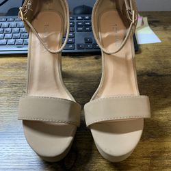 Top Moda High Heeled Sandals Classic Ankle Strap Opened Toe