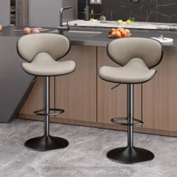 Brand new un-assembled set of 2 Swivel Bar Stools , Adjustable height