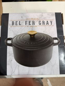 Bel Fer Gray Dutch Oven by Dwellsix