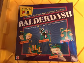 Balderdash the classic bluffing game