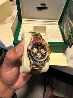 Watch rainbow cosmograph