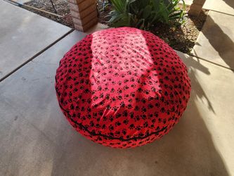 Ultimate Sack Large memory foam bean bag dog bed