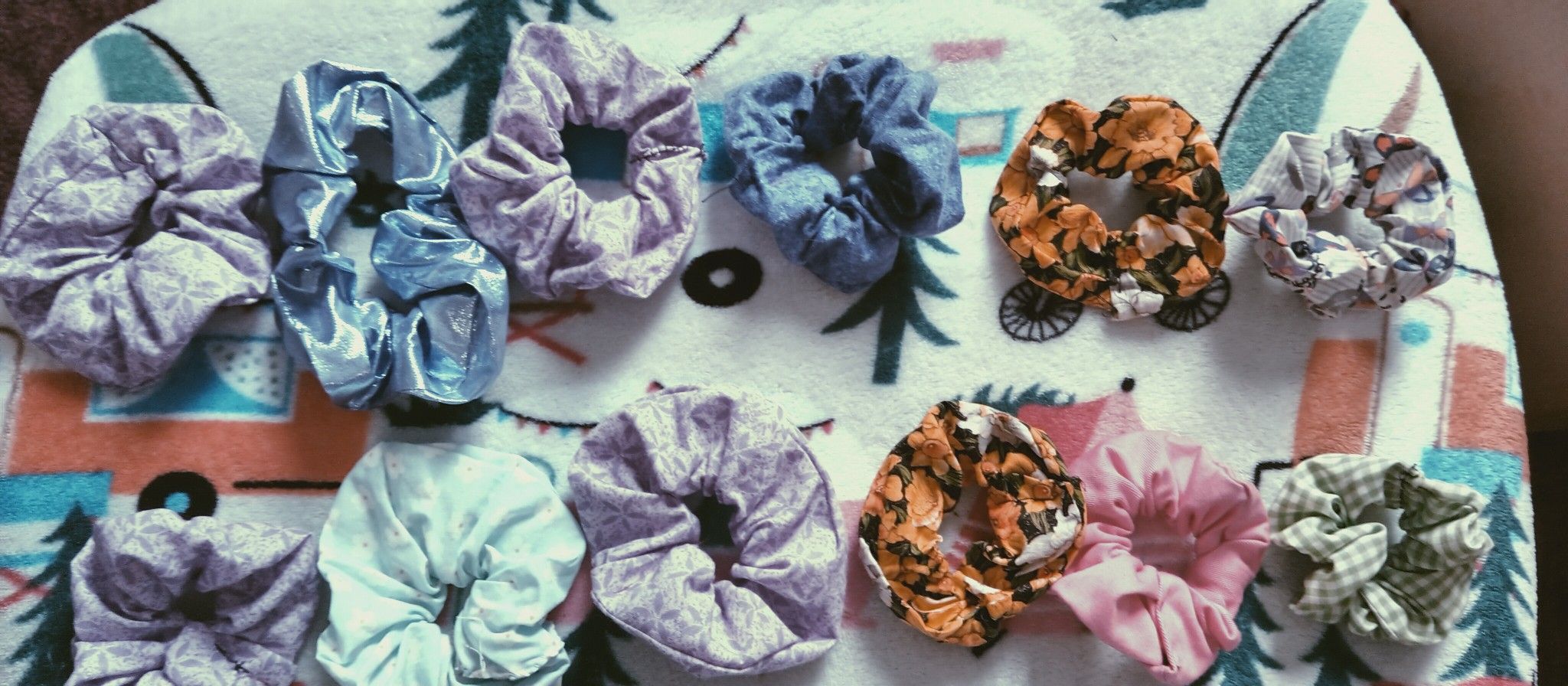 Hand-made Scrunchies