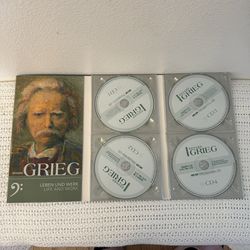 Edvard Grieg 4 CD set Collection 2005