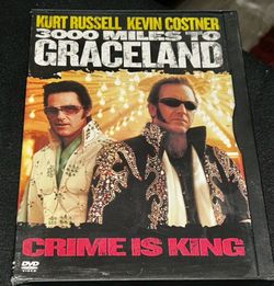 3000 Miles To Graceland DVD Original 2001