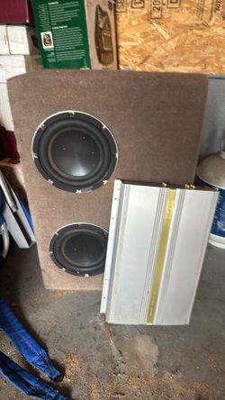 Speaker box and amp