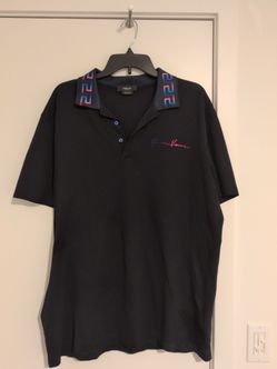 Versace Authentic Signature Mens Polo Shirt size US XL