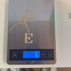 Solid 10k Gold Chain And Pendant