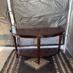 Troy Sofa Table in Cherry