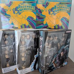 Shfiguarts Gojo Geto and Toji bundle