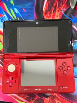 Nintendo 3DS magma red