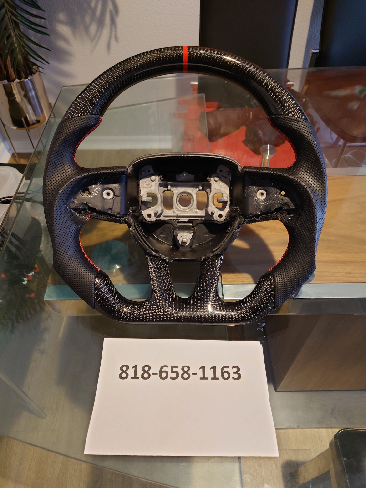 Jeep/Dodge Charger Challenger Carbon Fiber Steering Wheel