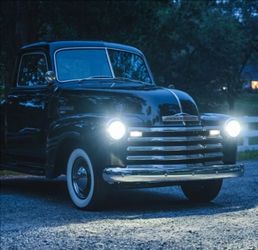 1947 To 1957 Chevy Pickup Truck OEM Style Glass LED Headlights