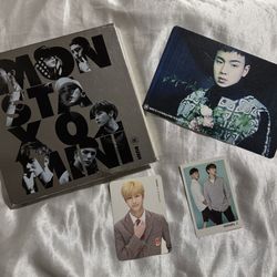 Monsta X CD Book And Photo Cards 