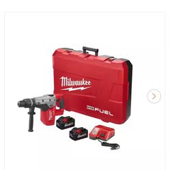 M18 FUEL 18V Lithium-Ion Brushless Cordless 1-9/16 in. SDS-Max Rotary Hammer Kit w/ Two 8.0Ah Batteries & Hard Case
