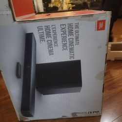Jbl 5.1 Channel Soundbar And Subwoofer