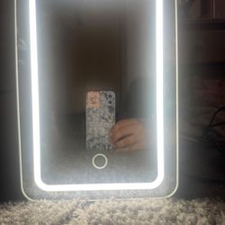 Mini Fridge w/ Mirror
