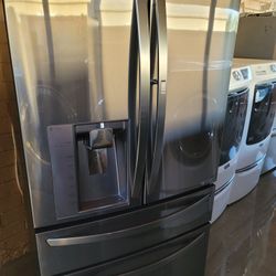 refrigerator LG 5door Black Stainless 