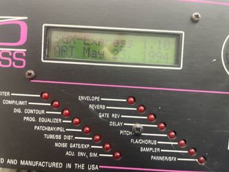 ART SGX 2000 Guitar Effects Processor