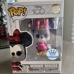 👑Funko Pop! Disney 100th 1312 Minnie Mouse (Facet) 💎 Vinyl Funko Shop Exclusive